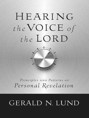 cover image of Hearing the Voice of the Lord